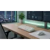 Dark Project ALU81A Terra Nova White teclado mecânico, G3MS Moonstone Switch, US ANSI