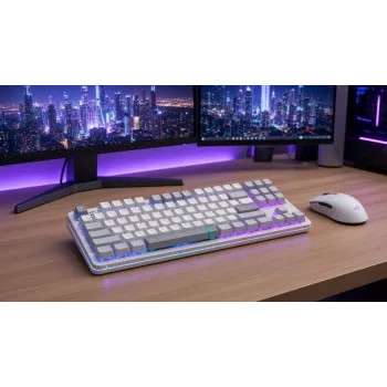 Dark Project ALU87A teclado Daylight, switch G3MS Zircon, RU