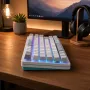 Dark Project ALU87A Daylight teclado, G3MS Zircon Switch, RU