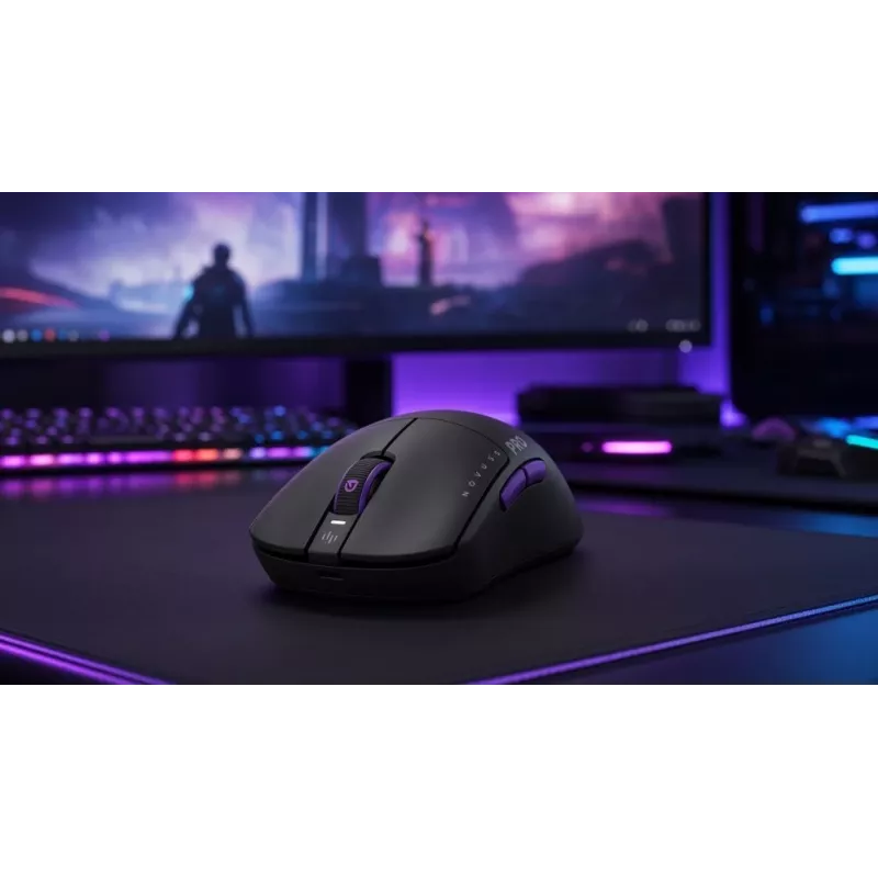Dark Project Novus Pro Blackberry 75% Teclado Mecânico Gaming Tri-Mode