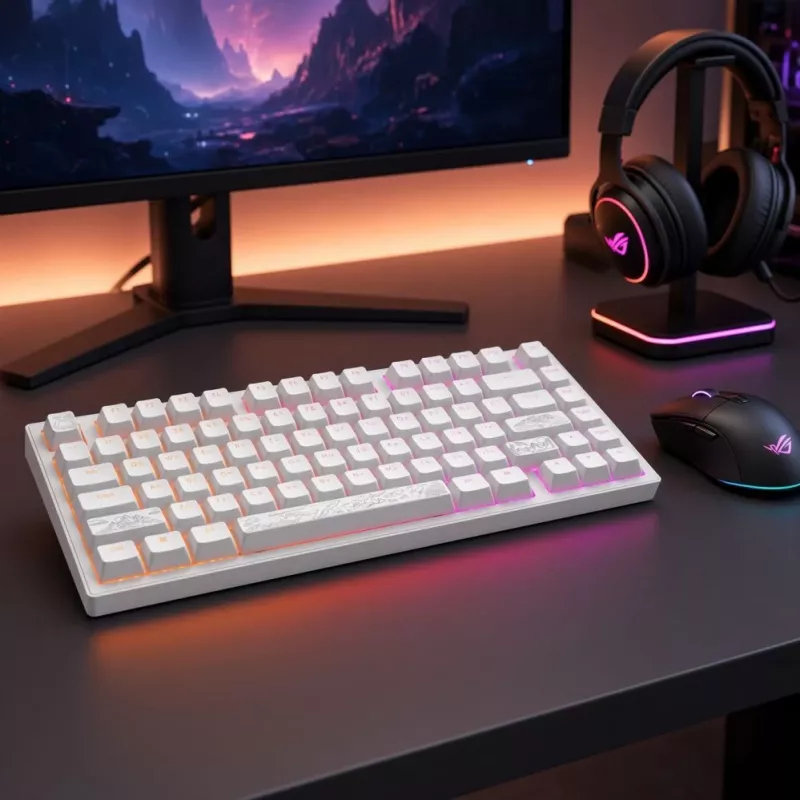 Dark Project Terra Nostra G3MS Moonstone Switch, RU Branco