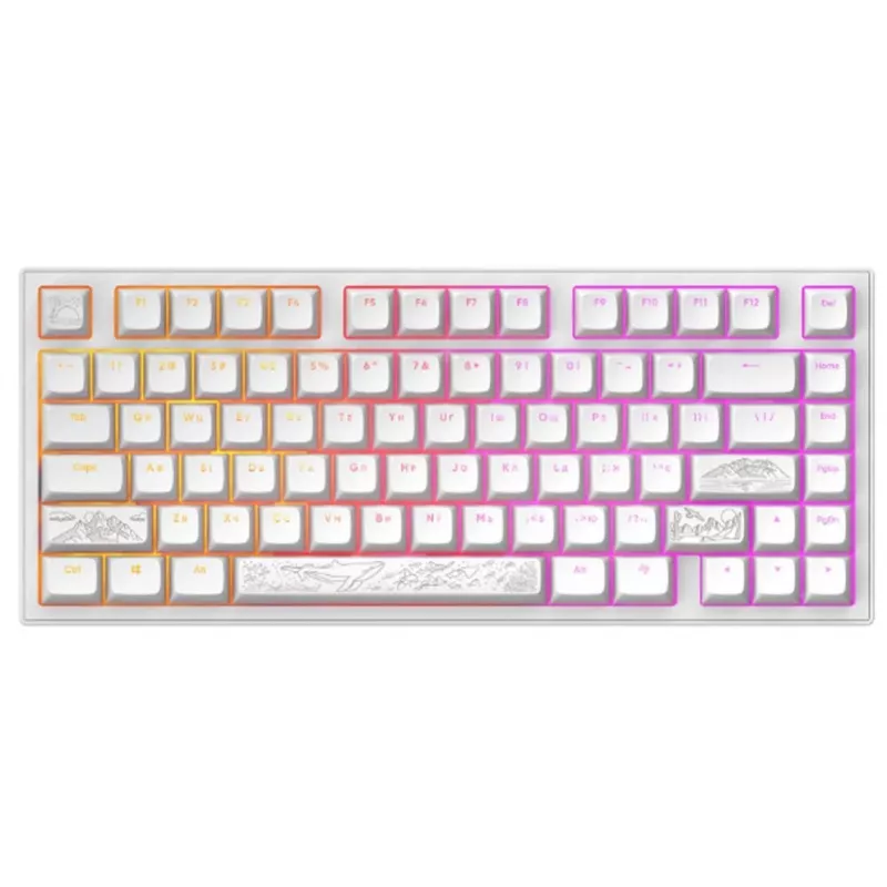 Dark Project Terra Nostra G3MS Moonstone Switch, RU Branco