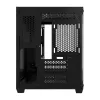 Caixa de PC mid-tower Darkflash C285MP, painel lateral em vidro temperado, ATX, preto