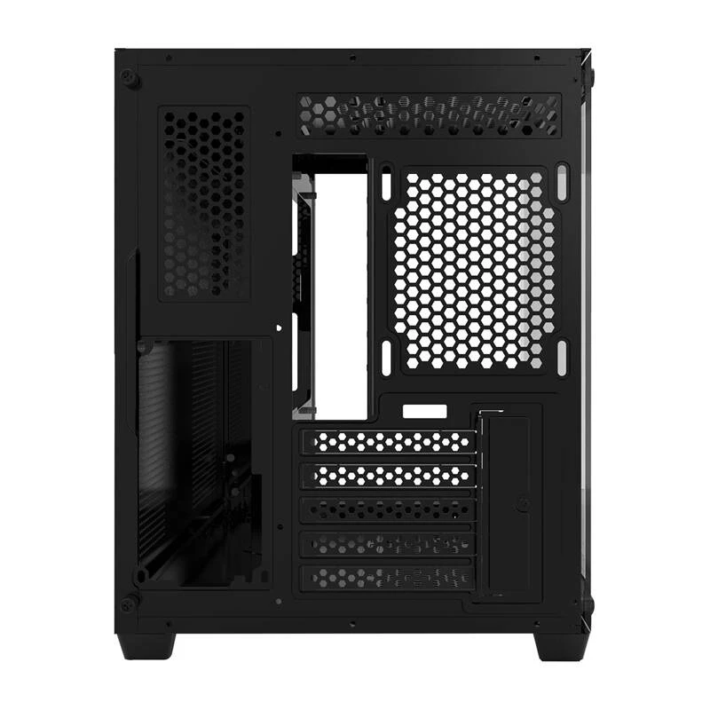 Caixa de PC mid-tower Darkflash C285MP, painel lateral em vidro temperado, ATX, preto