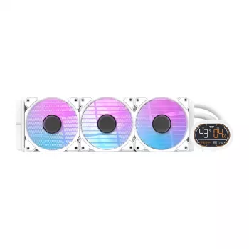 Darkflash DH360D refrigeração líquida para CPU, branco