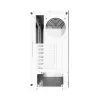 Darkflash DS900W caixa de computador mid-tower branca, ATX, vidro temperado, sem ventoinhas