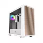 Darkflash DS900WD caixa de computador ATX Mid-Tower (branco) com 4 ventoinhas ARGB e painel lateral em vidro temperado