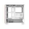 Darkflash DS900WS Caixa de computador ATX Mid-Tower, branco, vidro temperado, sem ventoinhas