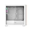 Caixa mid tower DARKFLASH DS900WS branca com 4 ventoinhas ARGB