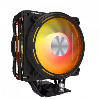 Darkflash E400 PLUS cooler ativo para CPU, preto