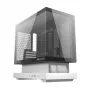 Caixa de computador Mid Tower Darkflash F1 branca + 6 ventoinhas ARGB