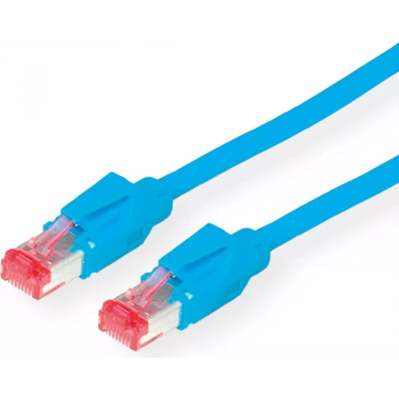 Dätwyler Cat 6 S/FTP LSZH Cabo de Patch, RJ-45 para RJ-45, 3 m, Azul 21.05.0034