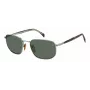 DAVID BECKHAM DB-1143-S-31Z Óculos de sol de homem Dark Havana Verde 57mm
