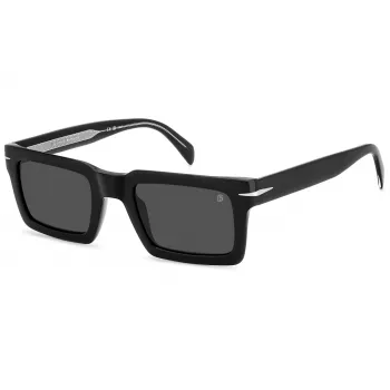 Óculos de sol de homem DAVID BECKHAM DB-7126-S-807 - armação preta, lentes cinzentas, 51 mm