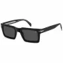 Óculos de sol de homem DAVID BECKHAM DB-7126-S-807 - armação preta, lentes cinzentas, 51 mm