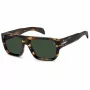 DAVID BECKHAM DB-7132-S-WR9 Óculos de sol retangulares de acetato Havana/castanho 56/18/140 mm