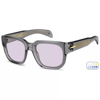 Óculos de sol de homem David Beckham DB-7146-S-KB7 armação de acetato Havana lentes degradê castanhas 53mm