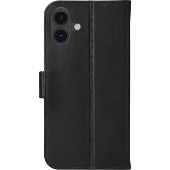 dbramante1928 Copenhagen capa flip para telemóvel - pele genuína - preto - para Apple iPhone 16 Plus