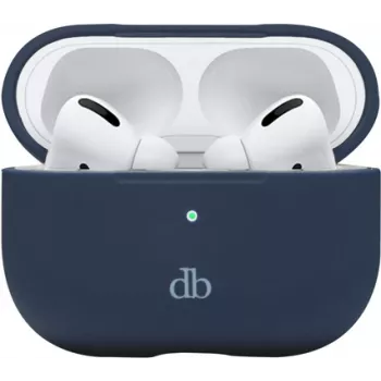 Capa para auscultadores dbramante1928 Costa Rica - Plástico reciclado, silicone - Pacific Blue - para Apple AirPods com estojo de carregamento