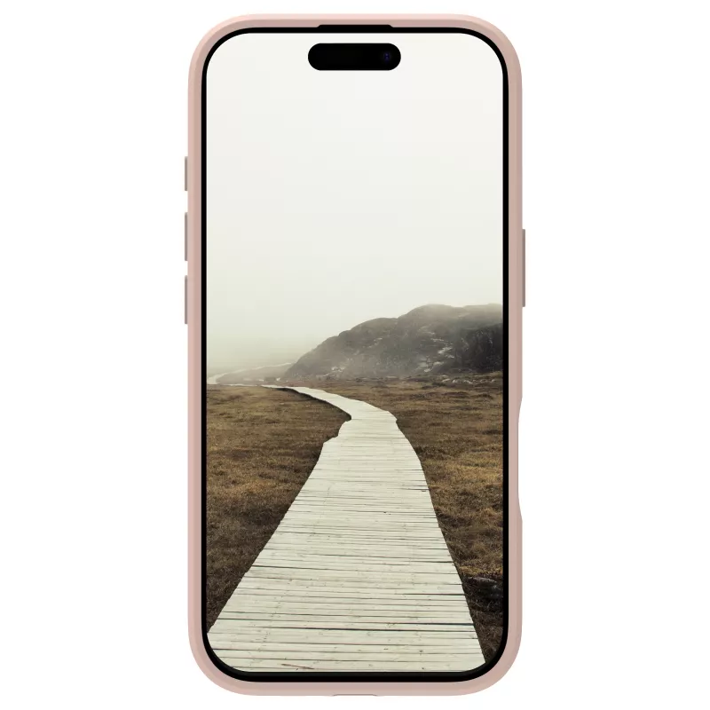 dbramante1928 Greenland Pro Capa traseira para telemóvel - compatível com MagSafe - plástico - Rose Sand - para Apple iPhone 17