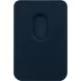 dbramante1928 carteira de pele para telemóvel e cartões de crédito com compatibilidade MagSafe - azul