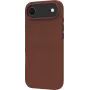 dbramante1928 Lynge capa flip para telemóvel - compatível com MagSafe - pele genuína - Dark Tan - para Apple iPhone Air