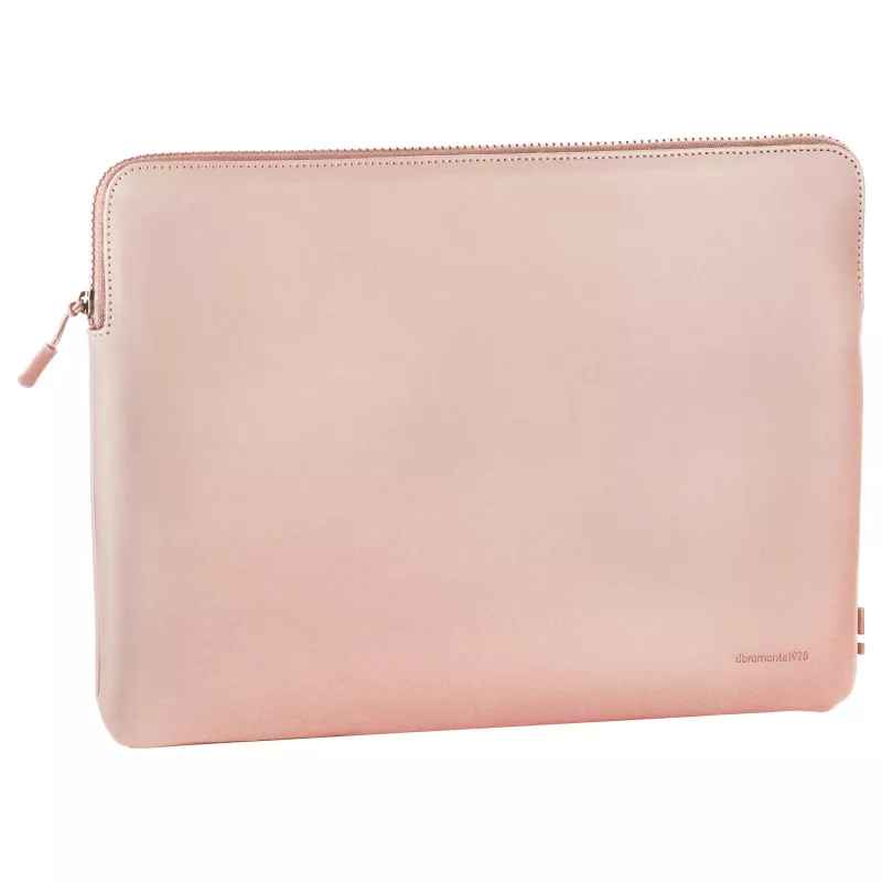 dbramante1928 Oxford ICON capa para portátil de 15 polegadas, couro plena flor, rosa areia