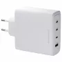 Carregador de parede GaN DBRAMANTE1928 Re-Charge 140W – 4 portas de saída (3x USB-C, 1x USB-A) – branco
