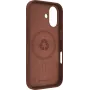 dbramante1928 Roskilde capa traseira para telemóvel - compatível com MagSafe - pele genuína - Dark Tan - para Apple iPhone 17