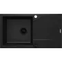 DEANTE Pia de compósito de granito de 1 cuba com escorredor - Bege - 620x500mm