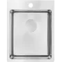 Lava-loiça DEANTE 1 cuba em aço Onyx Black compósito de granito para embutir 530x500mm