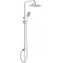 Chuveiro de mão DEANTE 1 função cromado 80mm jato de chuva ABS
