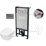 Conjunto de sanita encastrada 6-em-1 DEANTE