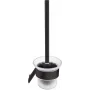 DEANTE ADI N711 Conjunto de Escova para Sanita com Suporte em Aço Inoxidável, Prateado, Mate