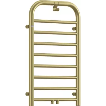 Radiador de casa de banho DEANTE AGI RG31 - altura 85 cm, radiador de escada, aço, branco, 500W