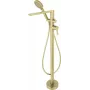 Misturadora de banheira de chão DEANTE Arnika com conjunto de duche, cromado, monocomando, montagem de chão