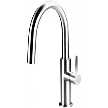 DEANTE Arnika misturadora de cozinha preto mate extensível monocomando