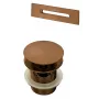 Conjunto de escoamento e transbordo DEANTE para banheira - cromado, click-clack automático