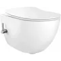 Bidé WC suspenso DEANTE CBP 6WPW com misturadora integrada, Branco, assento Soft-Close