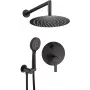 Conjunto de duche encastrado DEANTE Arnika Nero preto mate