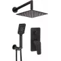 Conjunto de duche encastrado DEANTE Arnika Nero preto mate