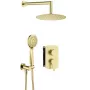 Conjunto de duche encastrado com misturadora DEANTE BOX - Cromado, cabeça de duche redonda 250mm