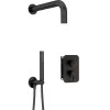 DEANTE Conjunto de duche encastrado com misturadora BOX - com chuveiro de mão, preto mate