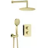 Conjunto de duche encastrado DEANTE com termostato BOX cromado