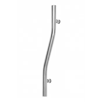 DEANTE suporte decorativo de parede em L aço preto 200x250mm