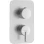 Elemento exterior DEANTE para misturadora encastrada BOX - cromado, espelho quadrado, monocomando, cartucho cerâmico 35 mm