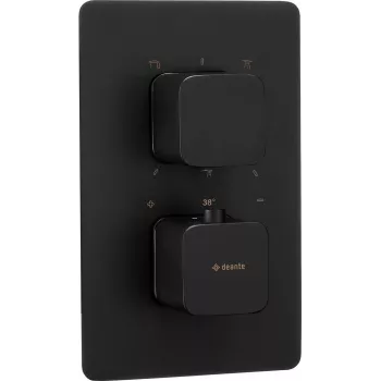 Elemento Exterior DEANTE para Caixa de Termostato - Ouro Escovado - OMNIRES Y