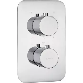Deante Elemento Exterior para Termostato-BOX Cromado