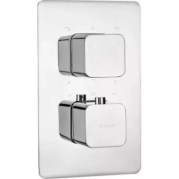 DEANTE elemento exterior para Thermostat-BOX - cromado