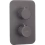 Elemento exterior para termostato DEANTE BOX cromado quadrado
